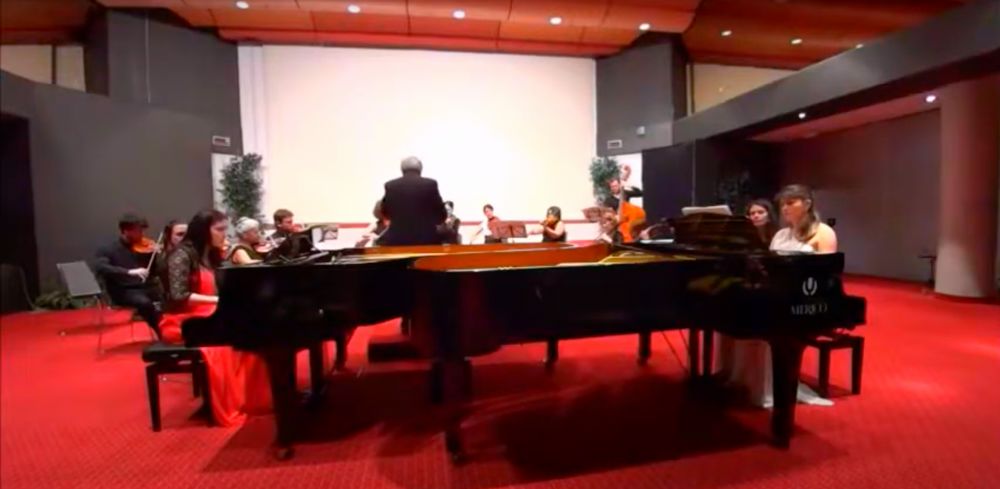 Double BACH concerti for two pianos